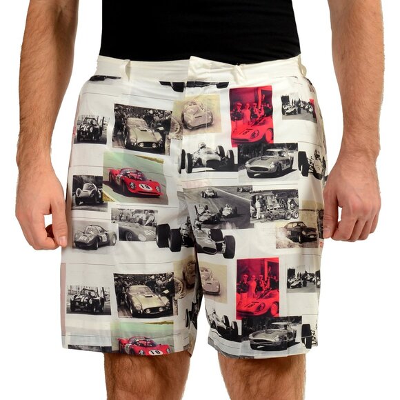 Scuderia Ferrari Men's "Fluid Print" Multi-Color Shorts US M IT 50 - Picture 1 of 6